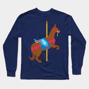 Carousel Animal Kangaroo Long Sleeve T-Shirt